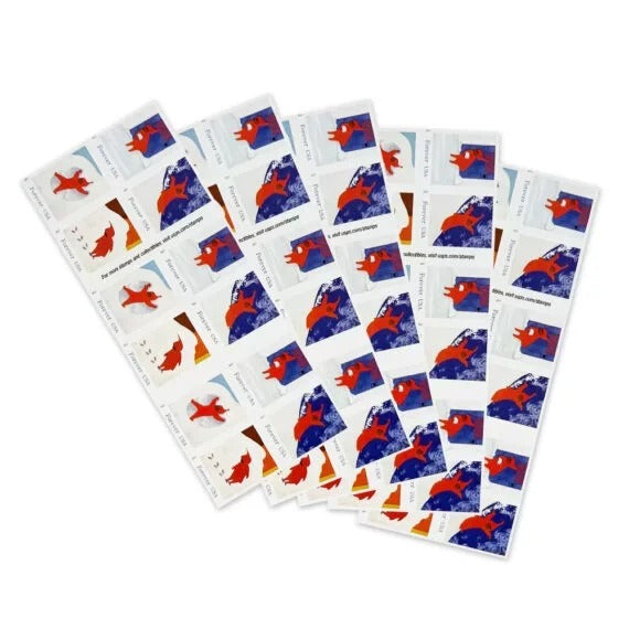 The Snowy Day Collection Winter-Themed Self-Adhesive Labels Featuring Classic 2017 Art 100pcs/Pack (20pcs/Booklet)