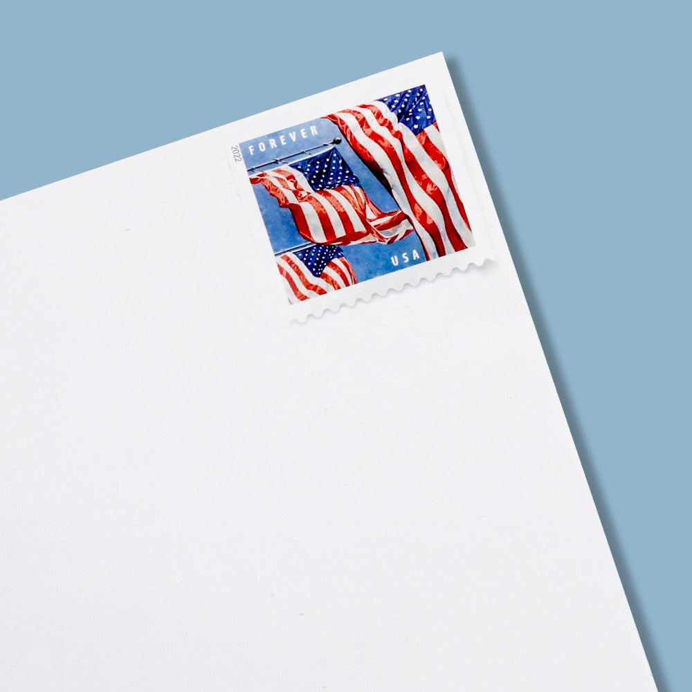 Flag 2022 Roll – Timeless Patriotic Design 100pcs/Pack (Coil)