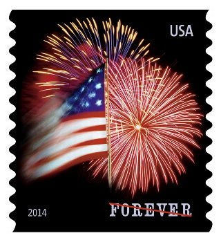 Star-Spangled Celebration – Fireworks-Themed Patriotic Designs 100pcs/Pack (20pcs/Booklet)
